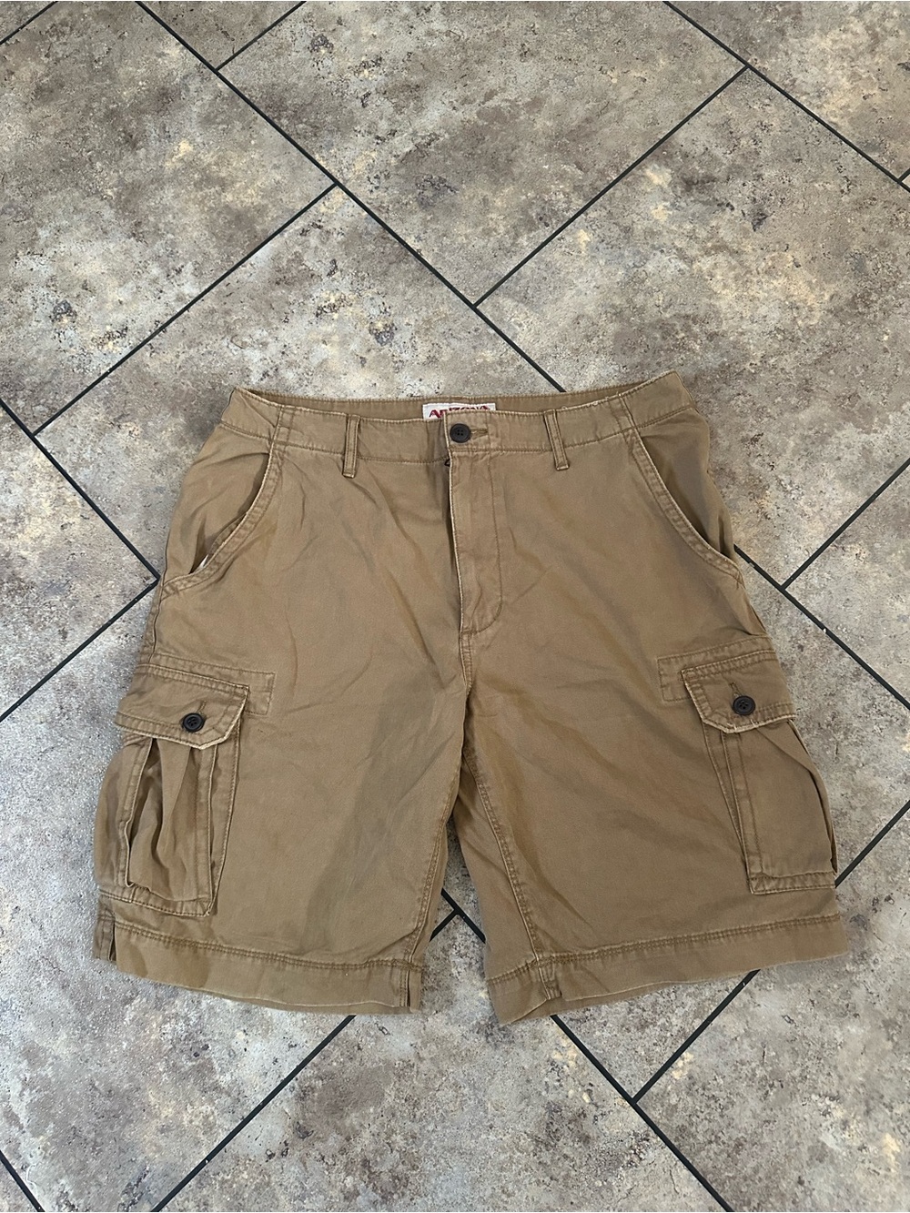 Arizona Jean Company Men's Cargo Shorts - Brown/Tan
